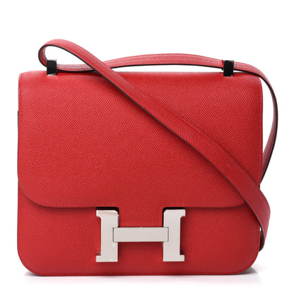Hermes Epsom Constance 24 Rouge Casaque 1 of 13