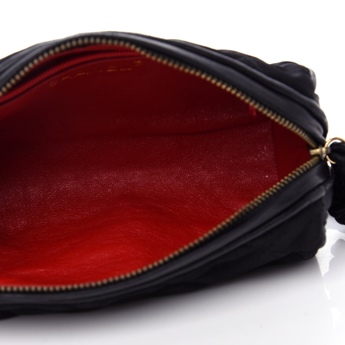 Satin Clutch Black