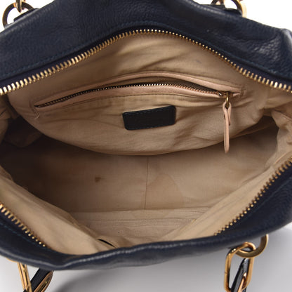 Chloe Calfskin Medium Paraty Navy 6 of 17