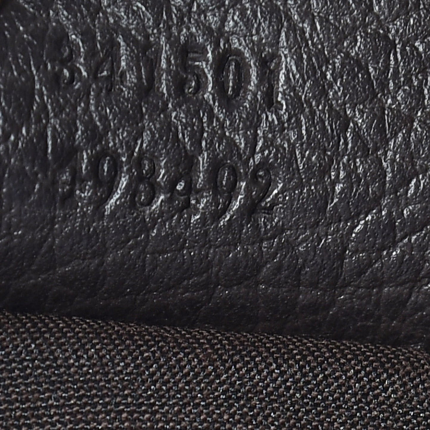 Monogram Icon Bit Tote Dark Brown