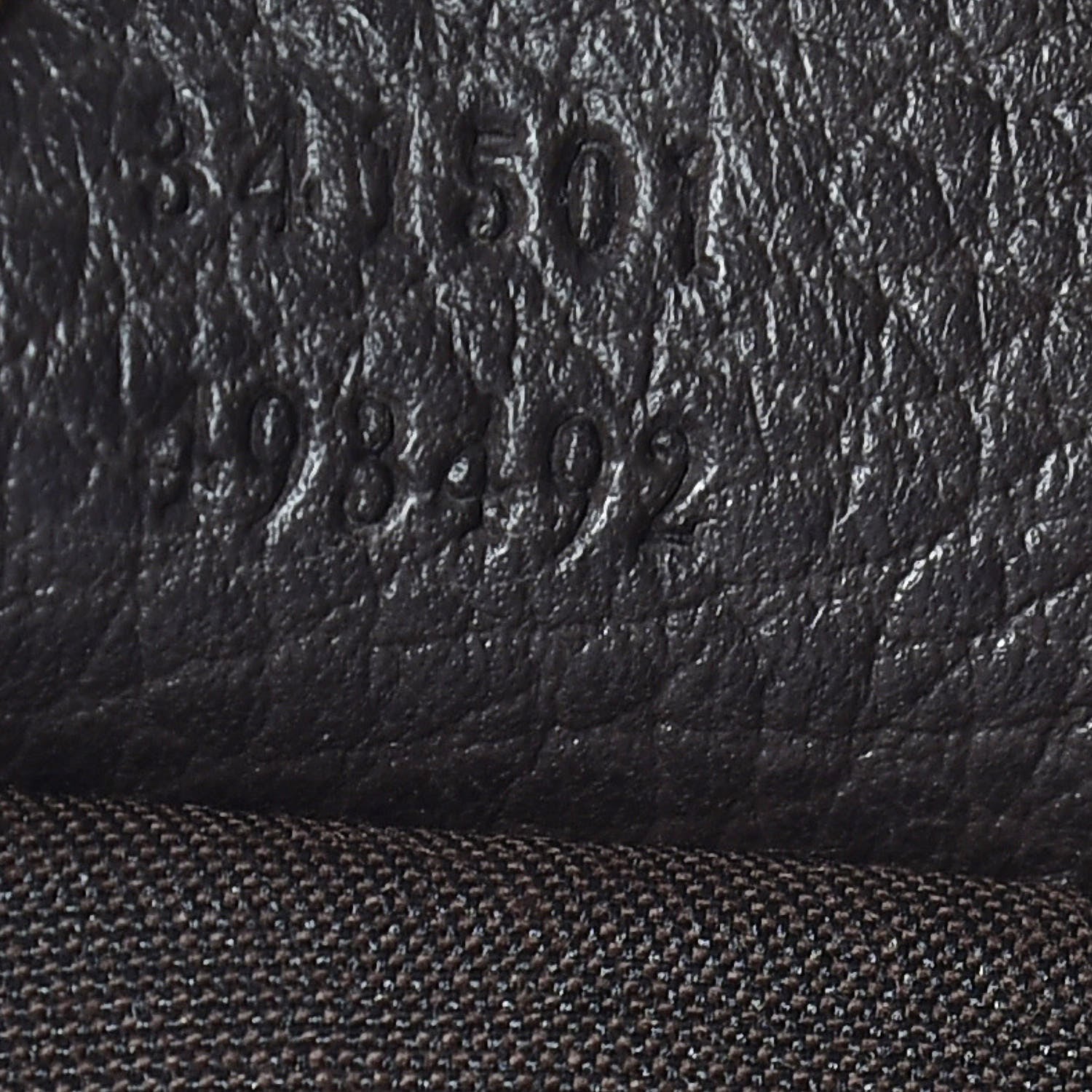 Gucci Monogram Icon Bit Tote Dark Brown 9 of 9