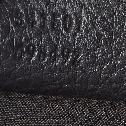 Gucci Monogram Icon Bit Tote Dark Brown 9 of 9