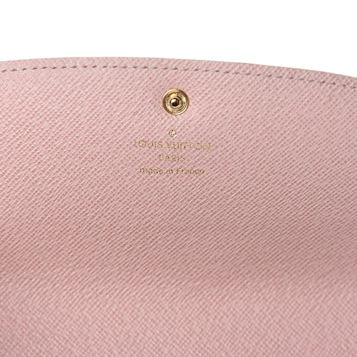 Damier Azur Emilie Wallet Rose Ballerine