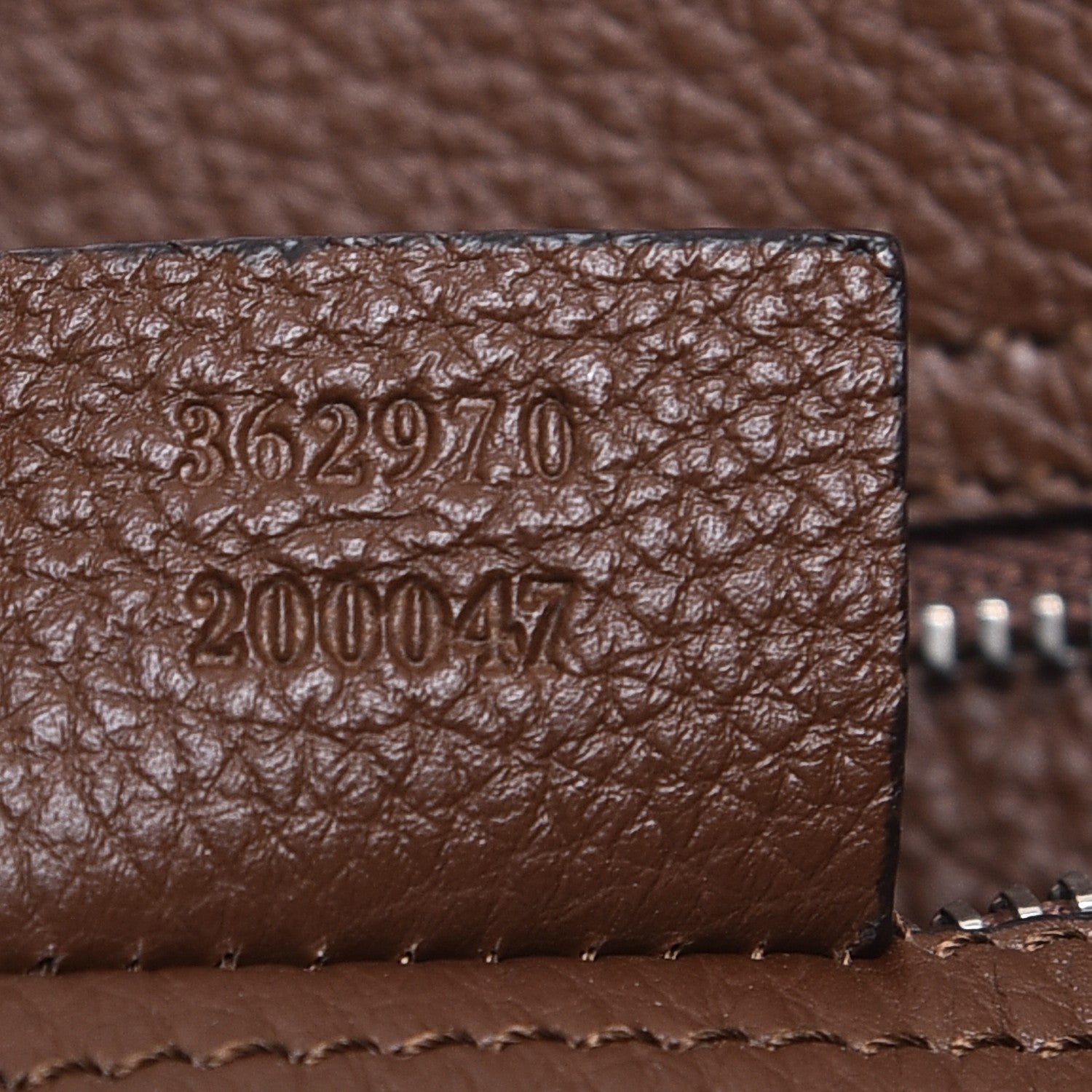 Gucci Soft Calfskin Medium Jackie Top Handle Bag Nut Brown 7 of 9