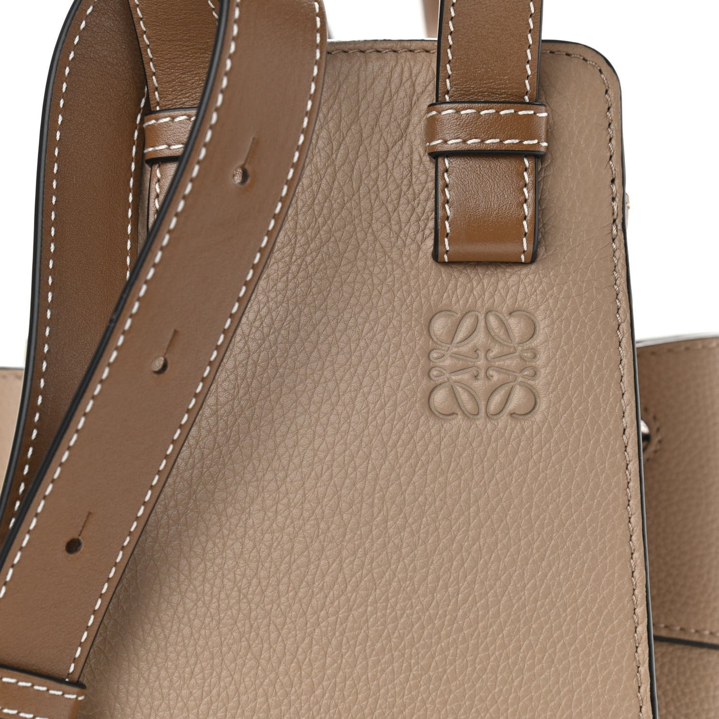 Calfskin Mini Hammock Shoulder Bag Sand Mink
