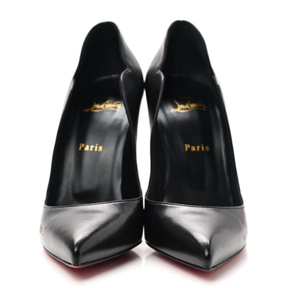 Christian Louboutin Kid Hottie Walkie 100 Pumps 40 Black 2 of 8