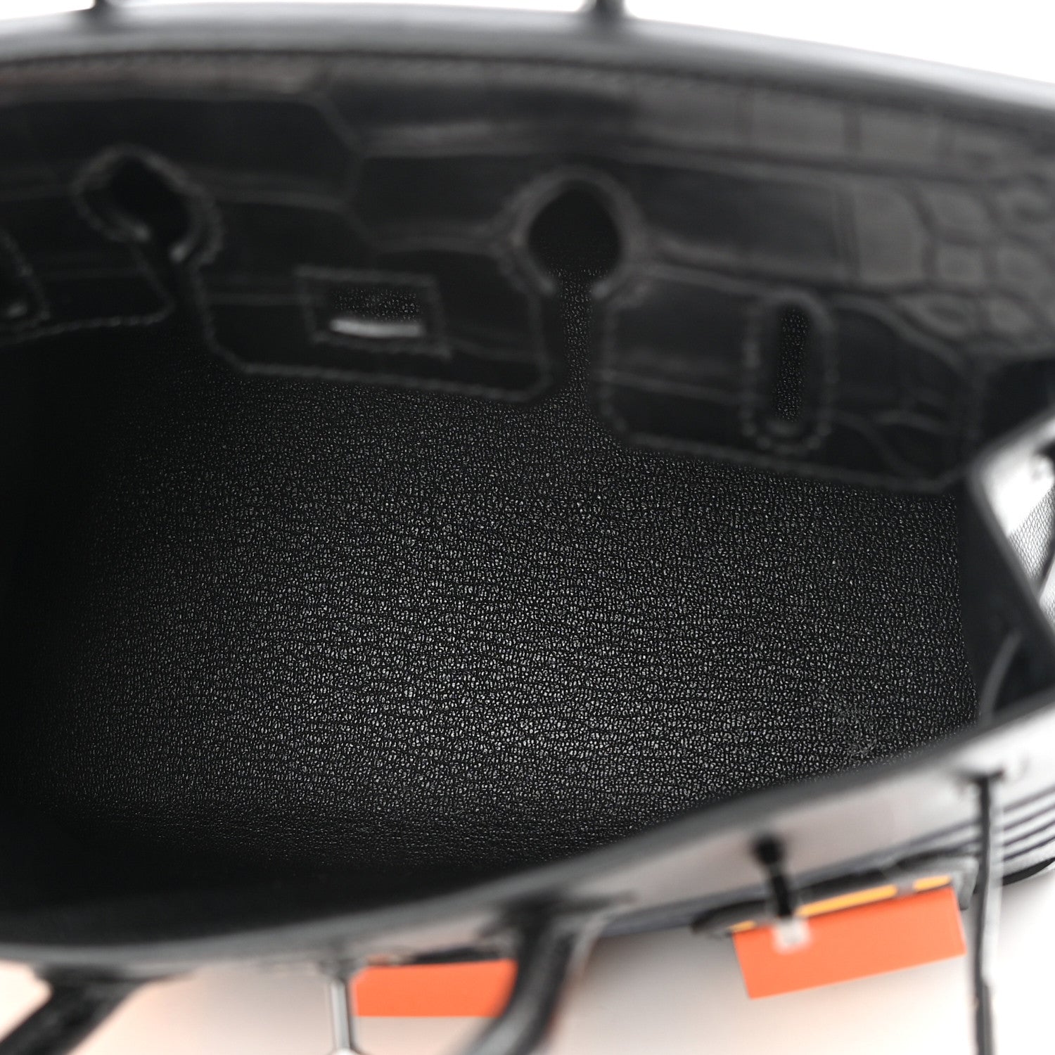 Hermes Madame Calfskin Matte Alligator Swift Faubourg Midnight Birkin Sellier 20 Black 5 of 12