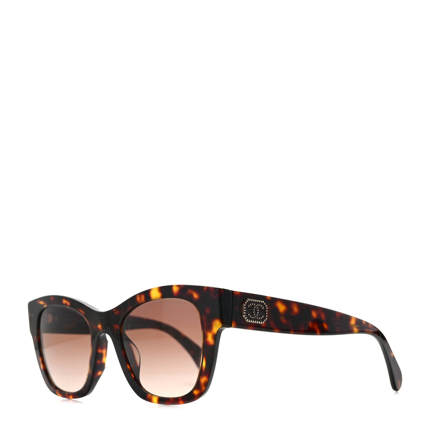Acetate Square CC Sunglasses 5478 Tortoise