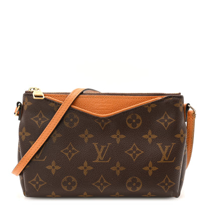 Louis Vuitton Monogram Pallas Clutch Saffron 1 of 11