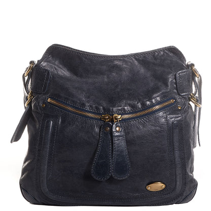 Chloe Leather Bay Tote Navy 1 of 7