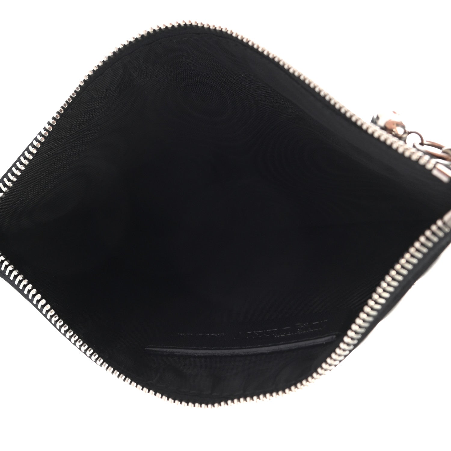 Alexander McQueen Calfskin Studded Skull Small Zipped Pouch Black 5 of 9