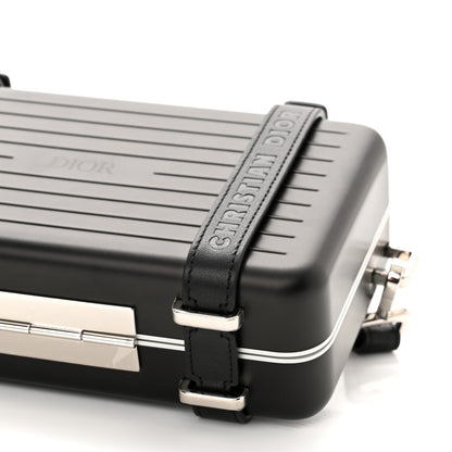 Christian Dior X RIMOWA Aluminum Personal Clutch On Strap Black 10 of 10