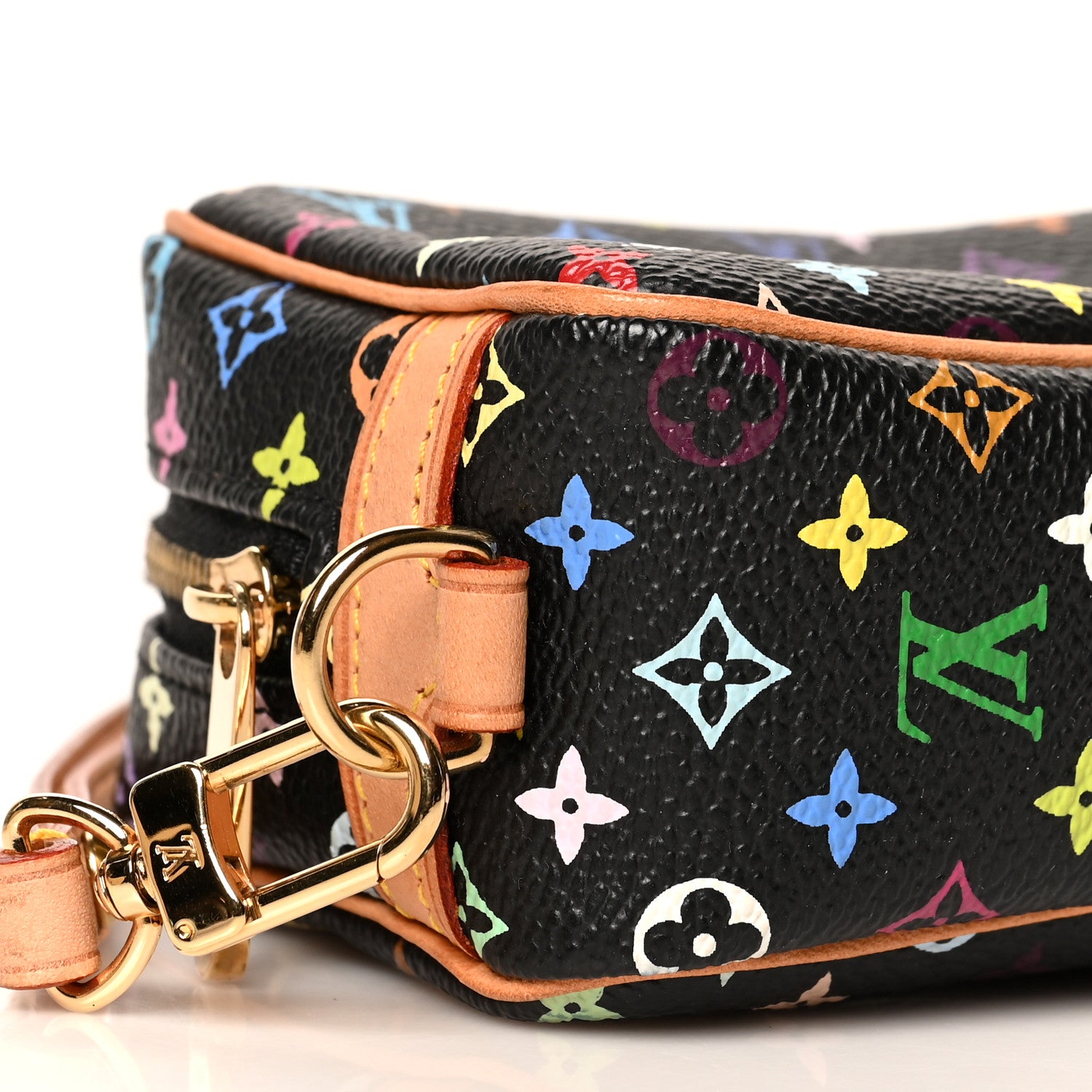 Louis Vuitton Monogram Multicolor Trousse Wapity Black 7 of 8