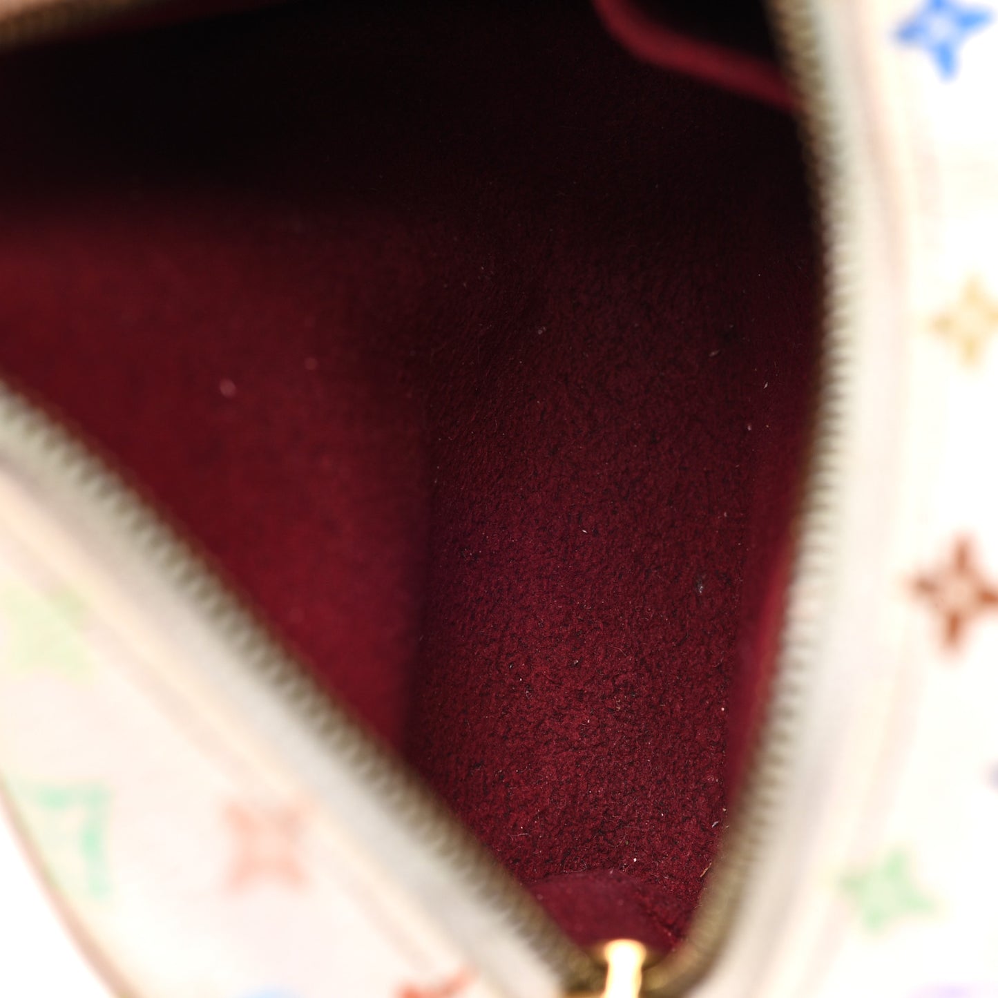 Monogram Multicolor Trousse Wapity White