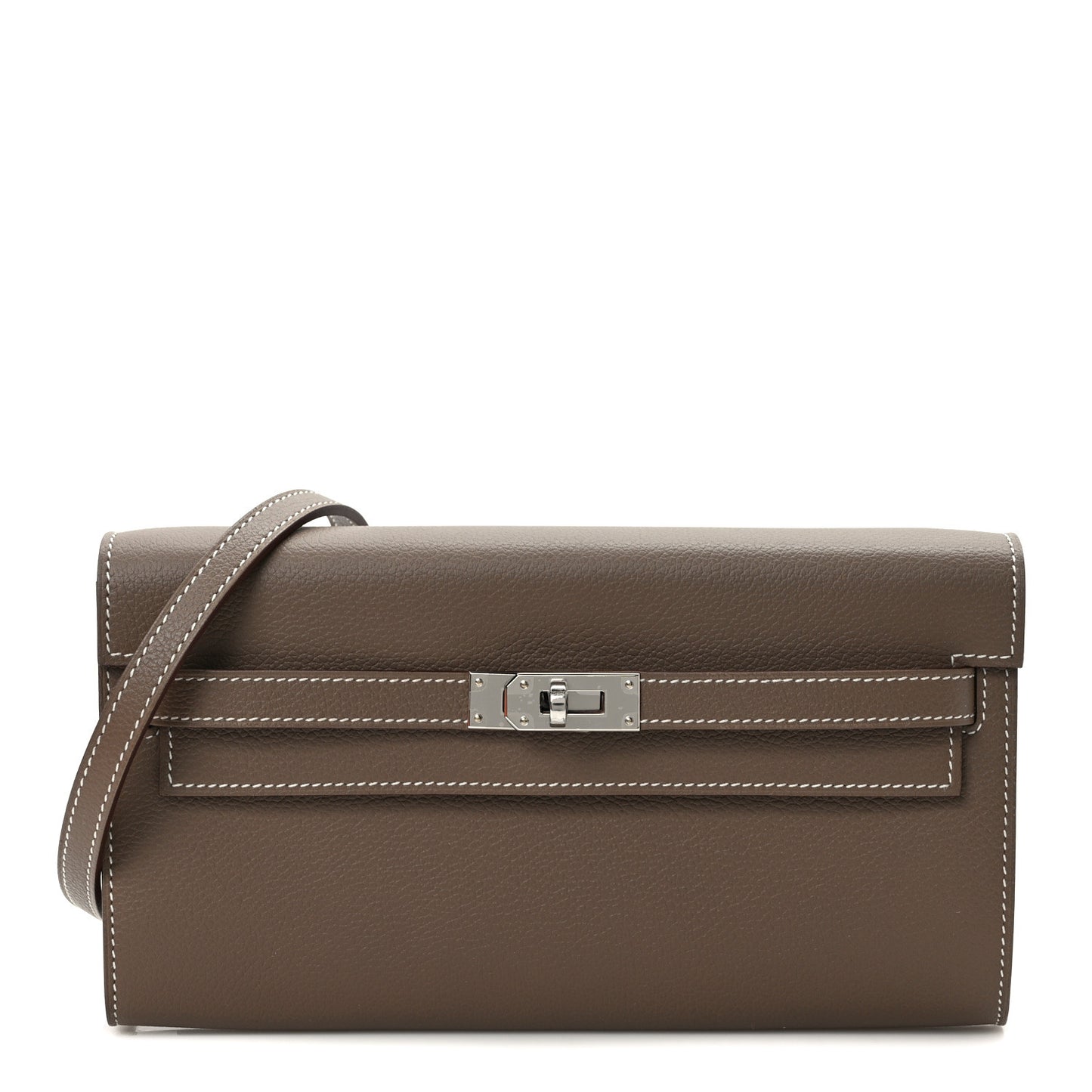 Evercolor Kelly Wallet To Go Etoupe