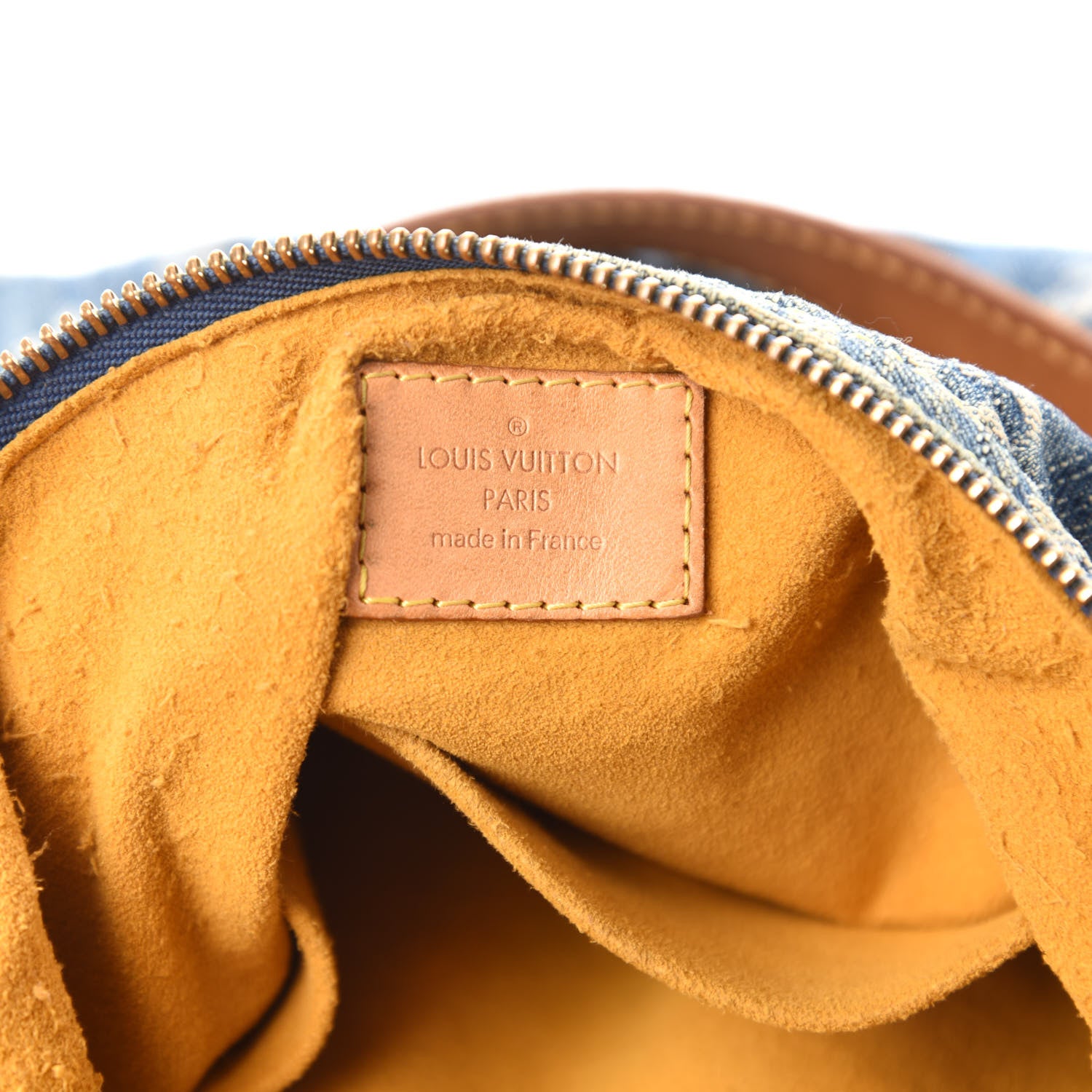 Louis Vuitton Monogram Denim Baggy PM Blue 8 of 10