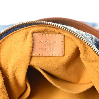 Louis Vuitton Monogram Denim Baggy PM Blue 8 of 10