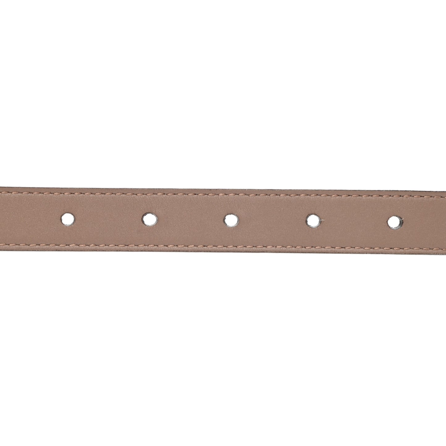 Calfskin Pearl Double G 20mm Belt 75 30 Porcelain Rose