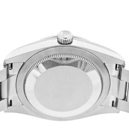 Rolex Stainless Steel 34mm Oyster Perpetual Watch Lavender 124200 4 of 5