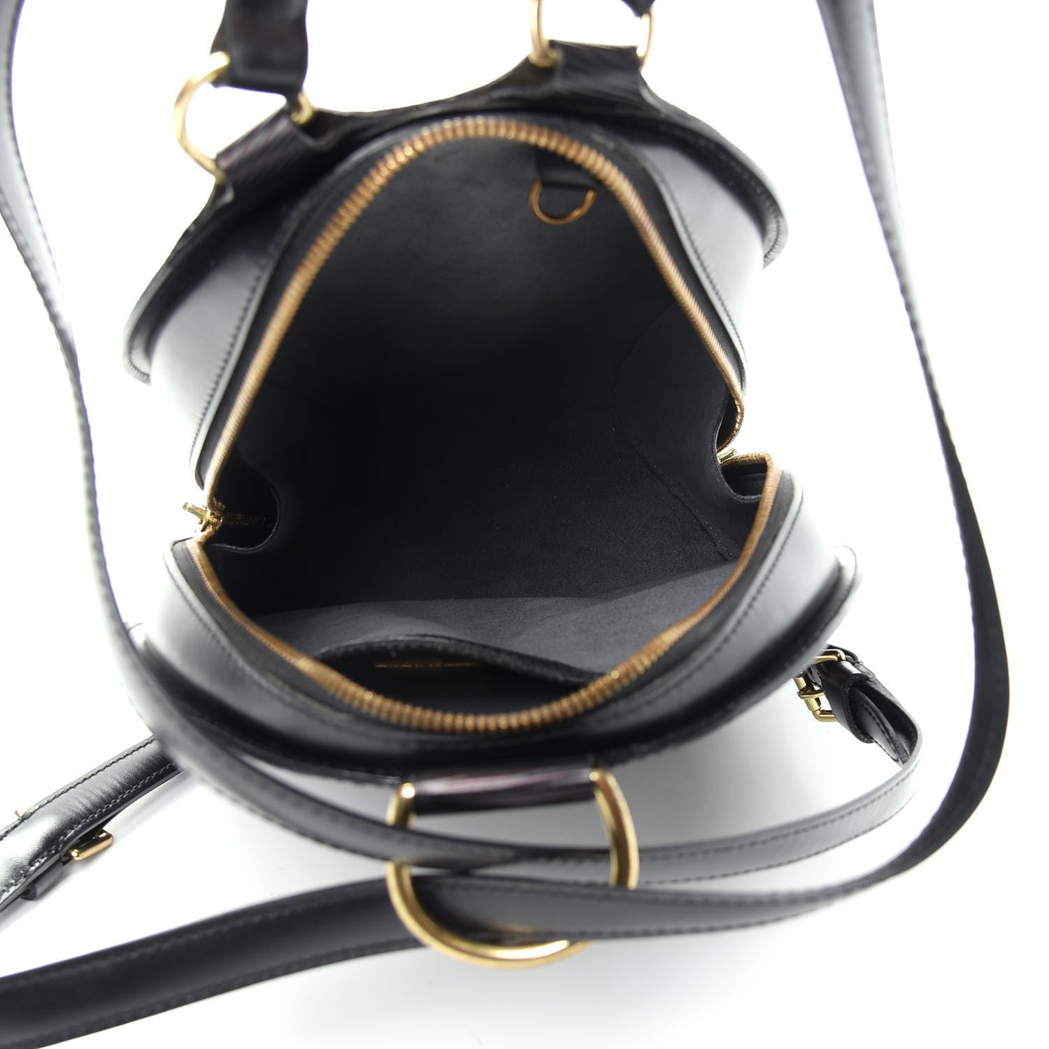 Louis Vuitton Epi Mabillon Backpack Black 4 of 8