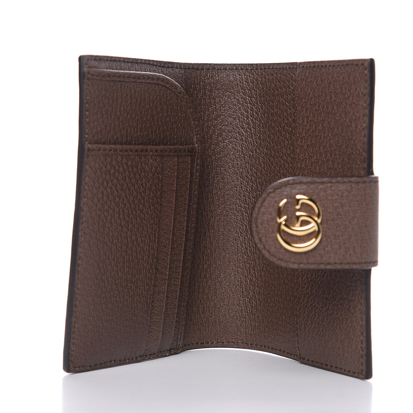 GG Supreme Monogram Web Ophidia Passport Case Beige New Acero