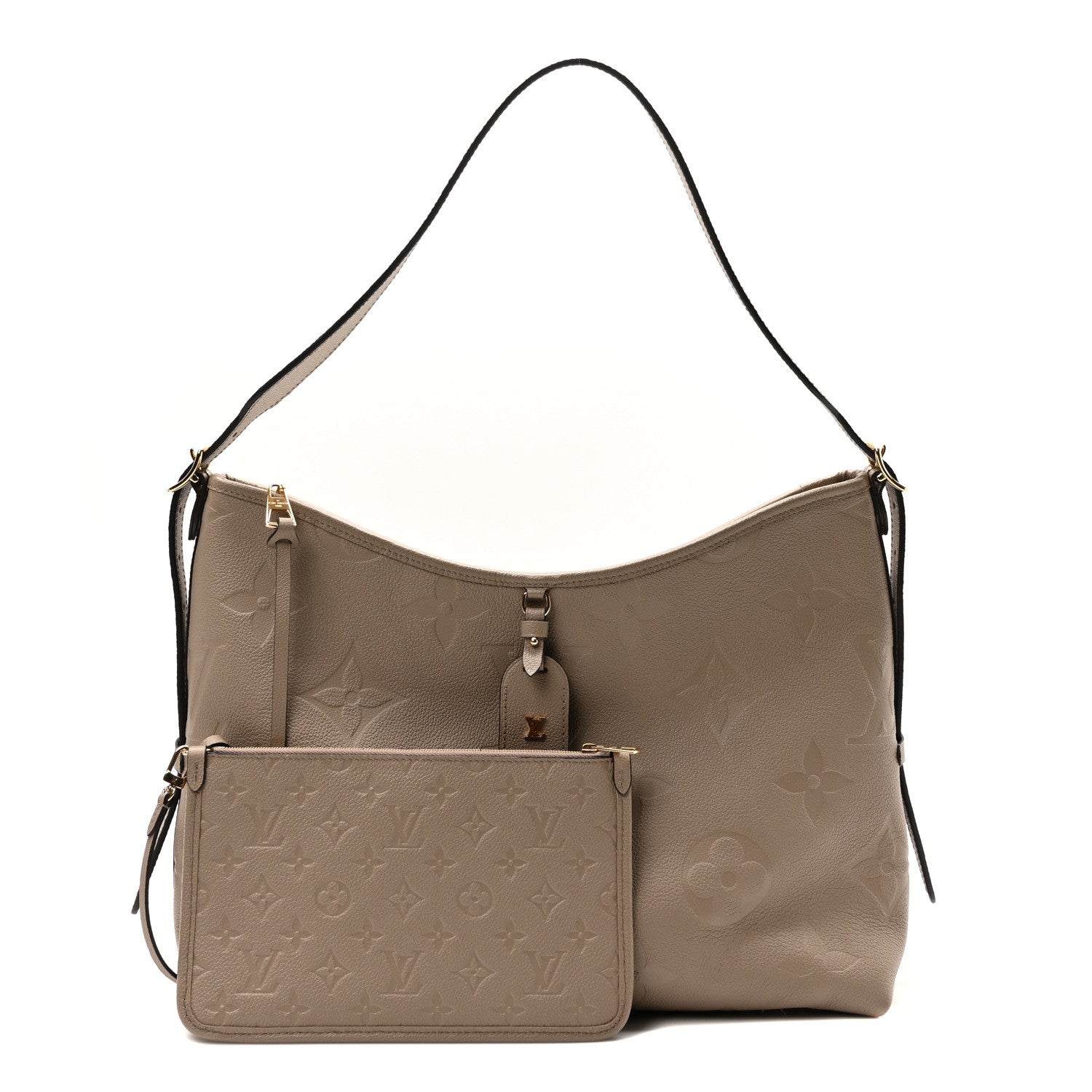 Louis Vuitton Empreinte Monogram Giant Carryall MM Tourterelle 3 of 10
