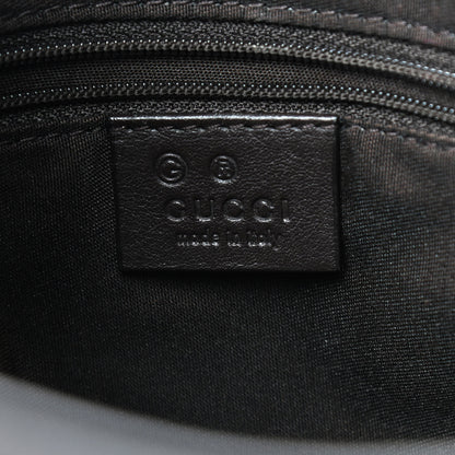 Gucci GG Supreme Monogram Web Flat Messenger Bag Dark Brown 8 of 13