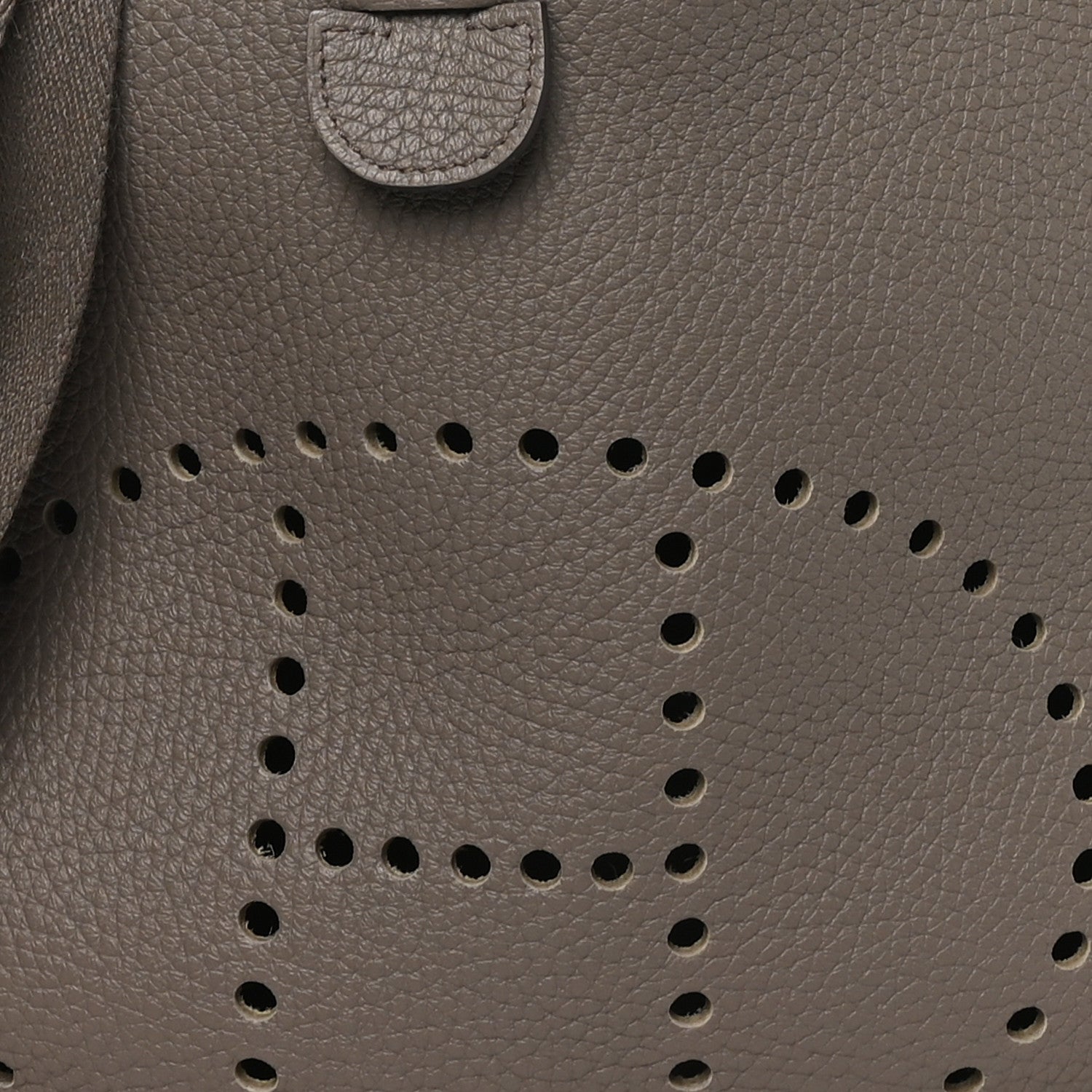 Hermes Taurillon Clemence Amazone Evelyne III GM Etain 8 of 10