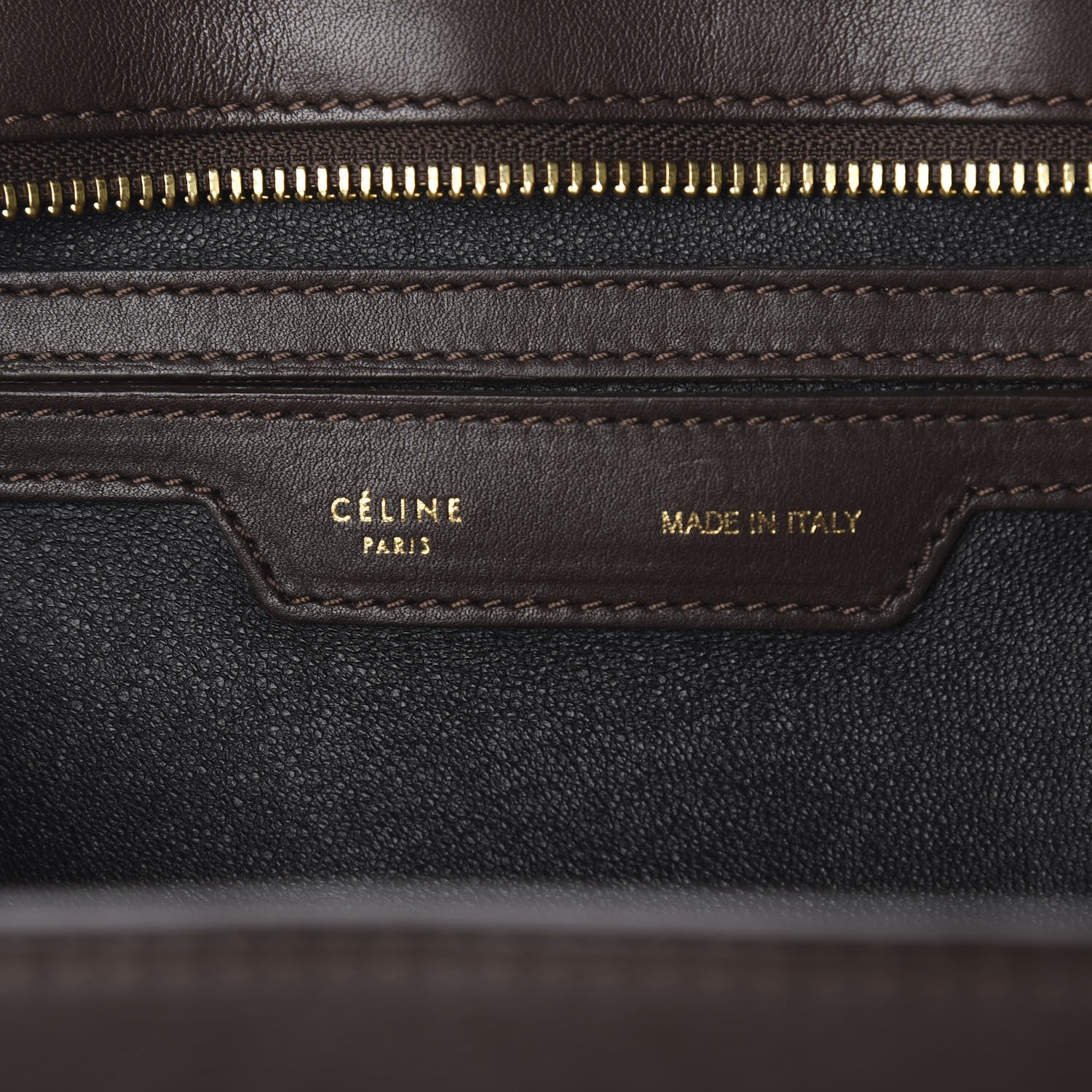 Celine Shearling Calfskin Medium Trapeze Grey 5 of 9