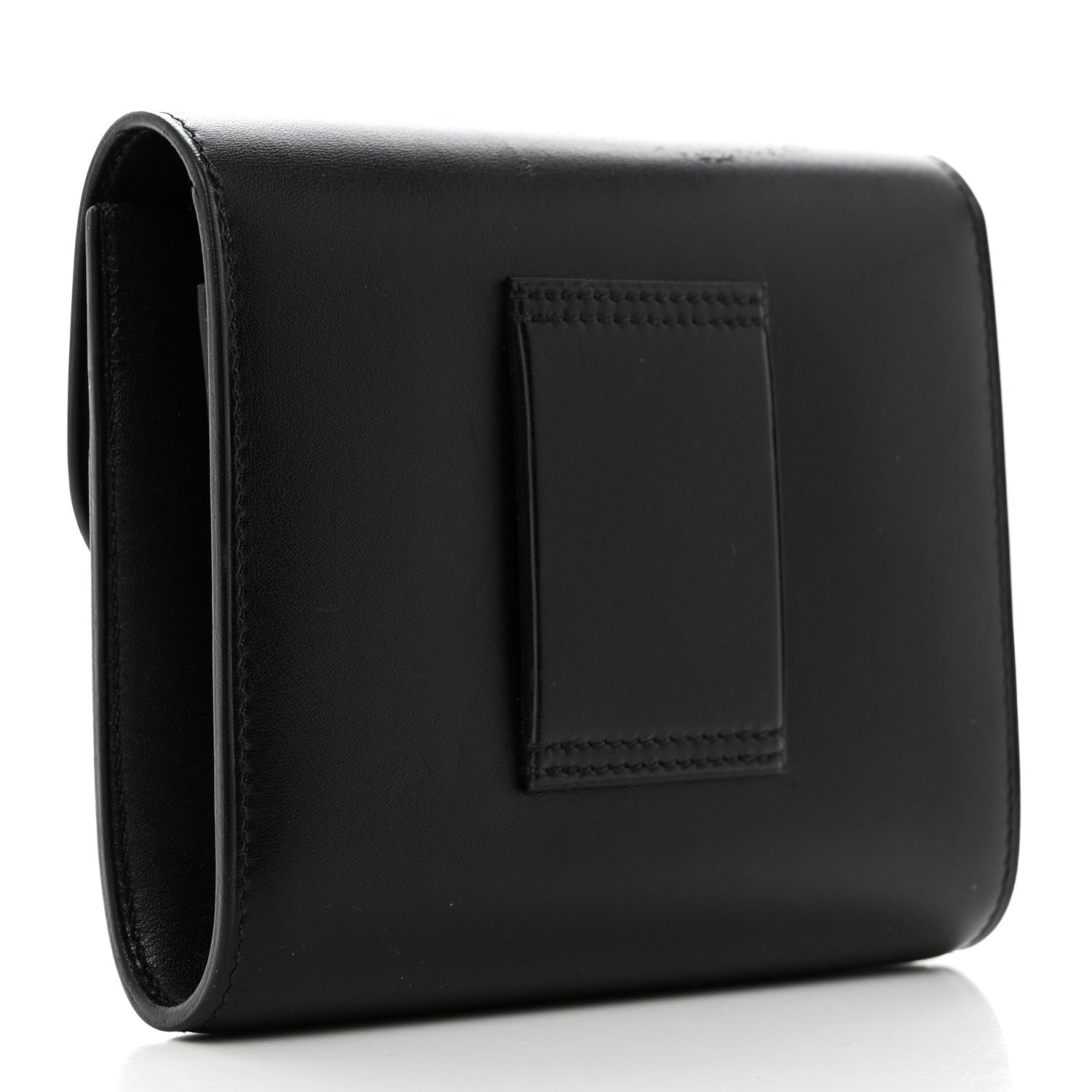 Hermes Allegro Constance Compact Passant Glow Wallet Black 3 of 10