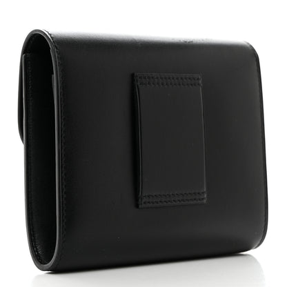 Hermes Allegro Constance Compact Passant Glow Wallet Black 3 of 10
