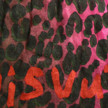 Louis Vuitton Cashmere Leopard Blurry Leo Stole Kaki 1 of 5