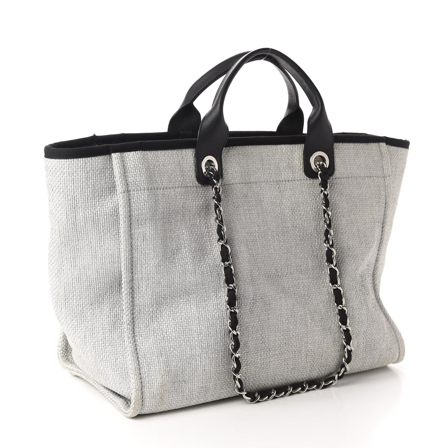 Canvas Medium Deauville Tote Grey