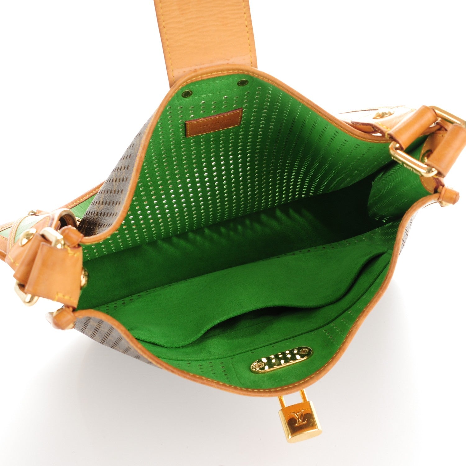 Louis Vuitton Monogram Perforated Musette Green 5 of 7