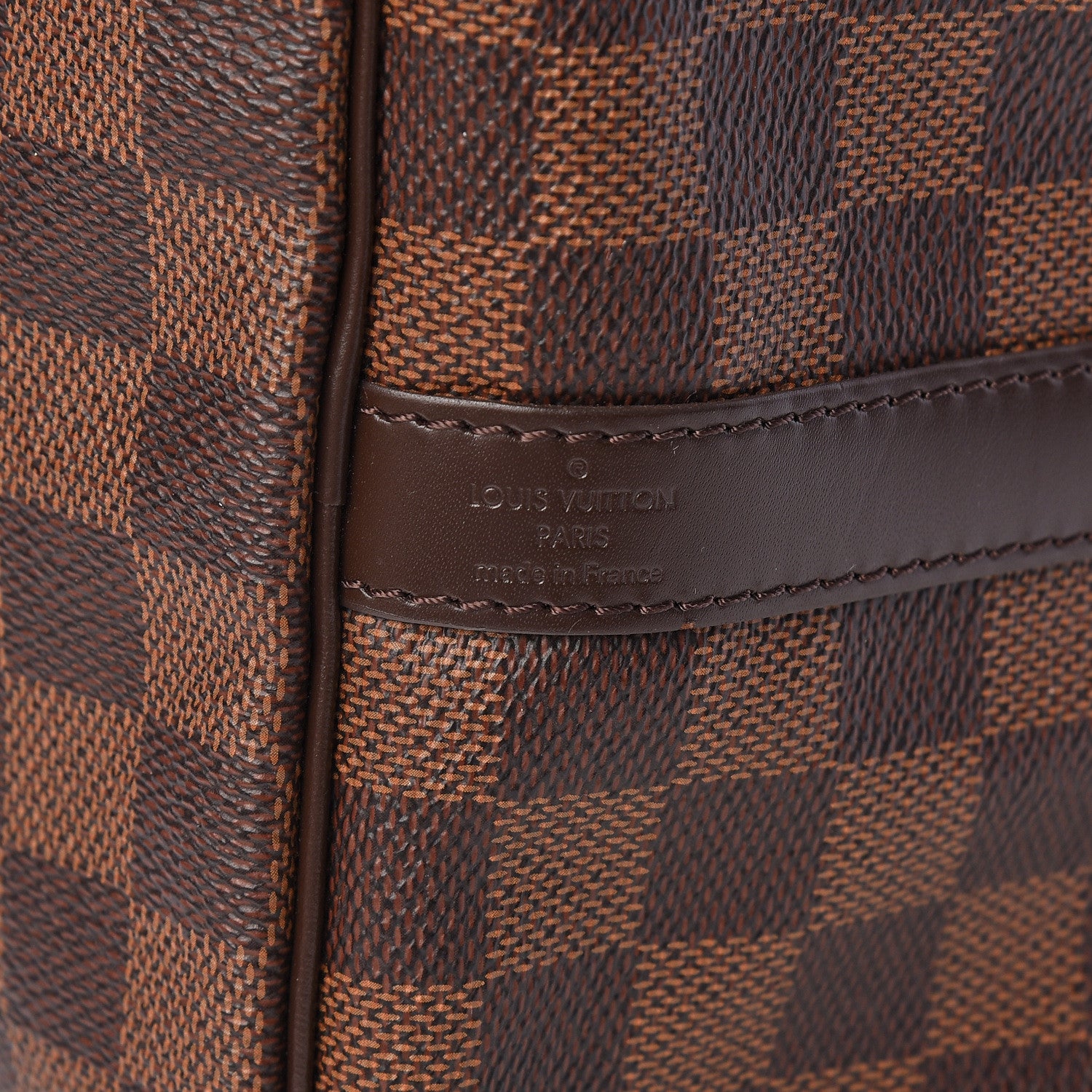 Louis Vuitton Damier Ebene Speedy Bandouliere 35 6 of 10