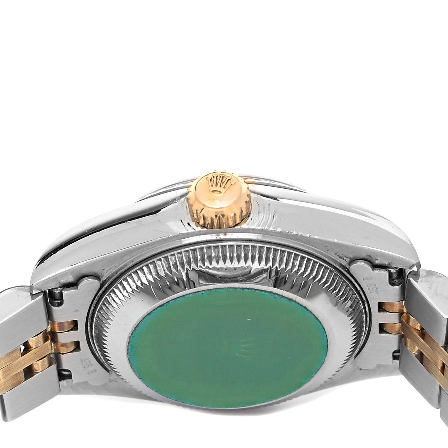 Stainless Steel 18K Yellow Gold Diamond 26mm Oyster Perpetual Datejust Watch Champagne 79173
