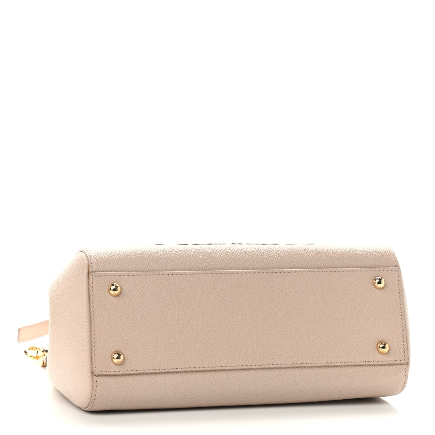 Dolce & Gabbana Dauphine Medium DG Family Patch Miss Sicily Satchel Beige 4 of 9