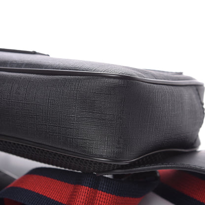 Gucci Soft GG Supreme Monogram Web Belt Bag Black Grey 10 of 10