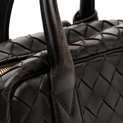 Bottega Veneta Lambskin Intrecciato Small Getaway Fondant 11 of 13
