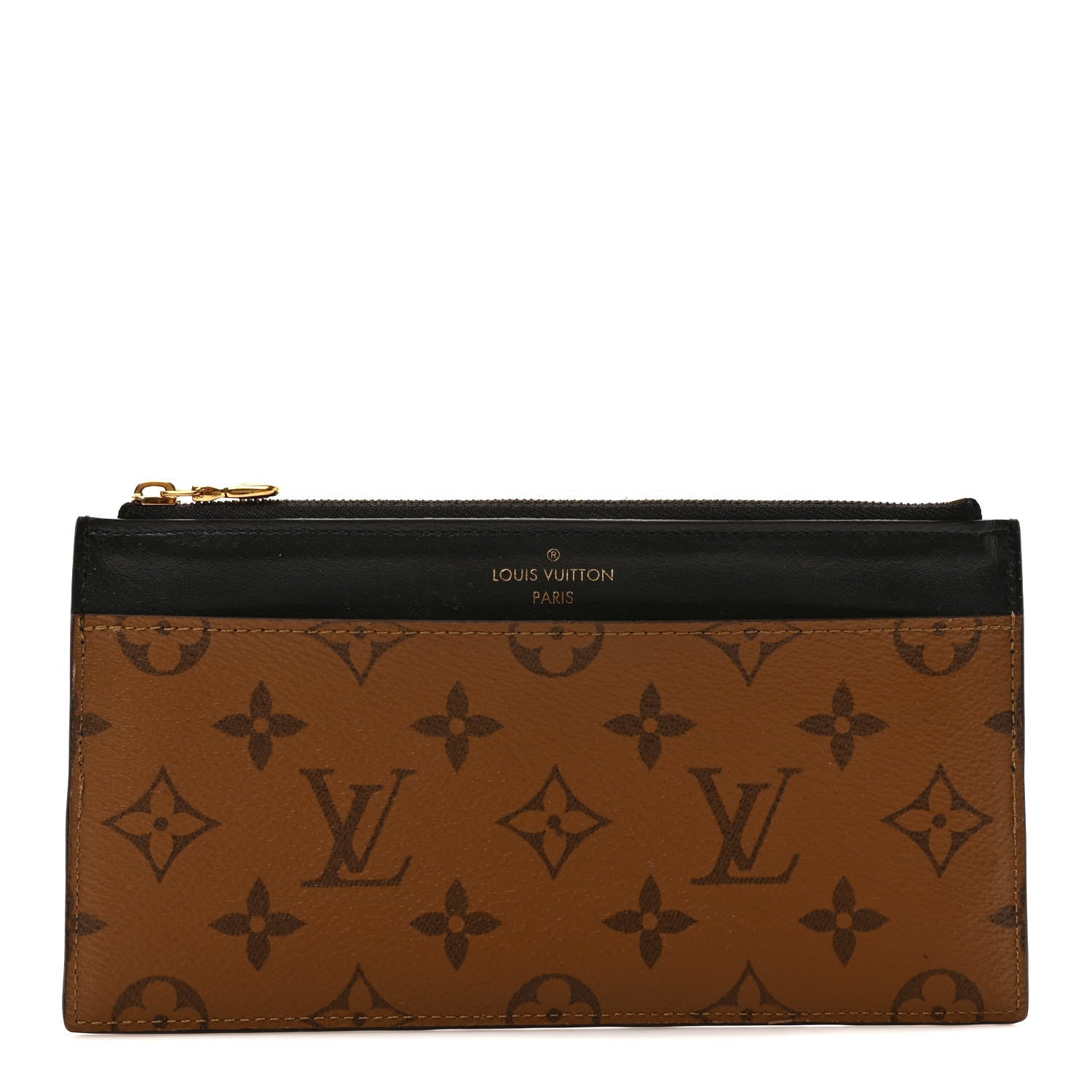 Louis Vuitton Reverse Monogram Slim Purse 1 of 8