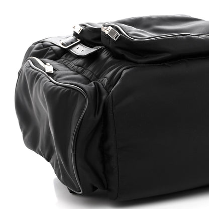 Saint Laurent Nylon City Fold Up Backpack Black 8 of 11