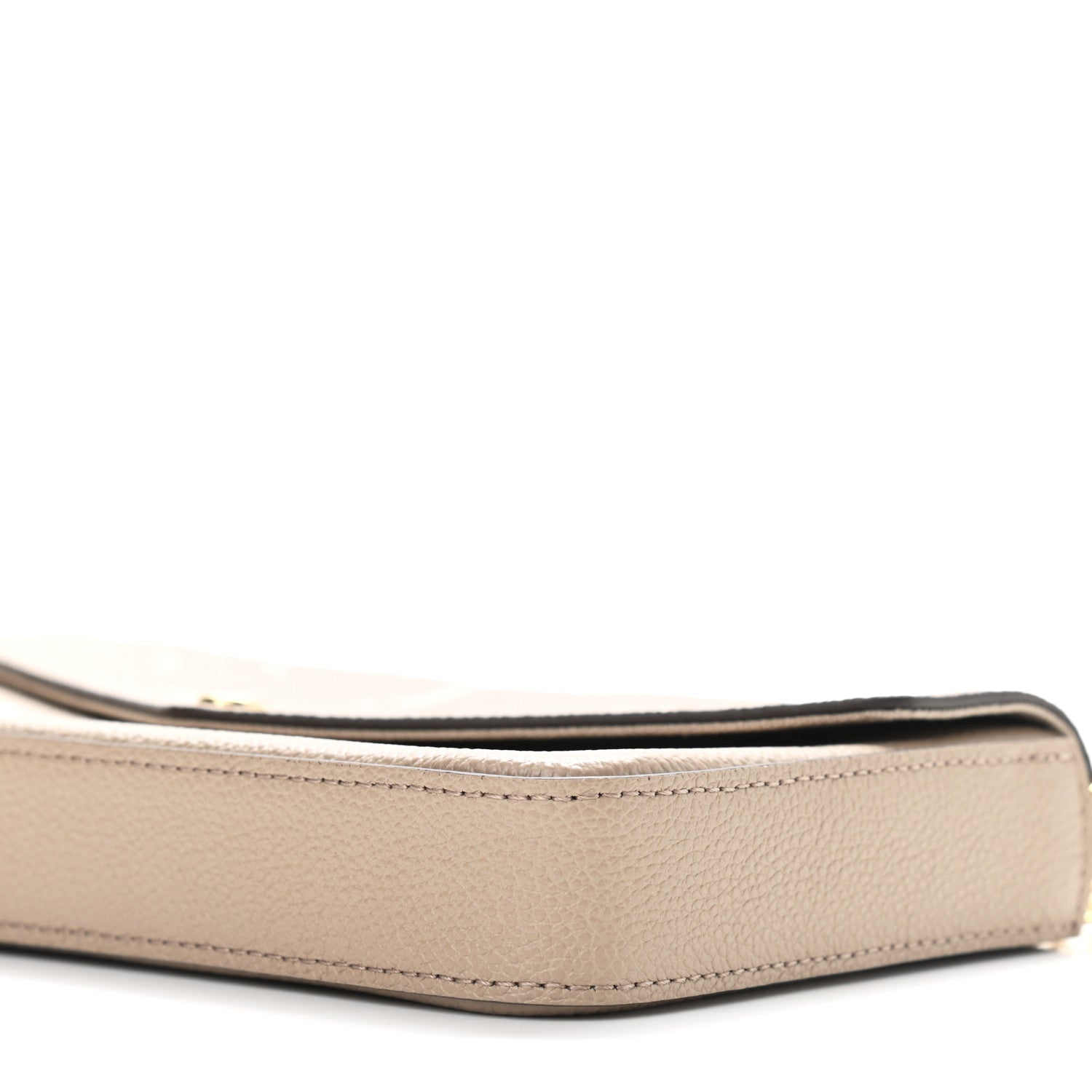 Louis Vuitton Empreinte Monogram Giant Felicie Pochette Tourterelle Creme 8 of 9
