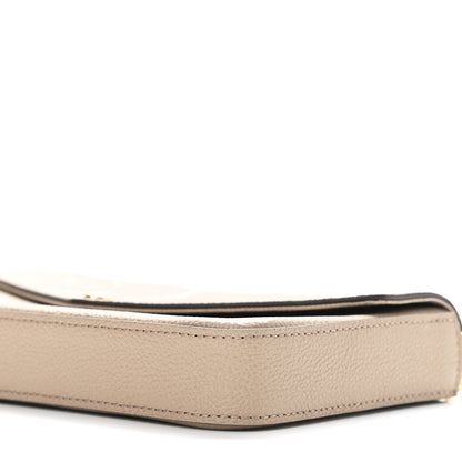 Louis Vuitton Empreinte Monogram Giant Felicie Pochette Tourterelle Creme 8 of 9