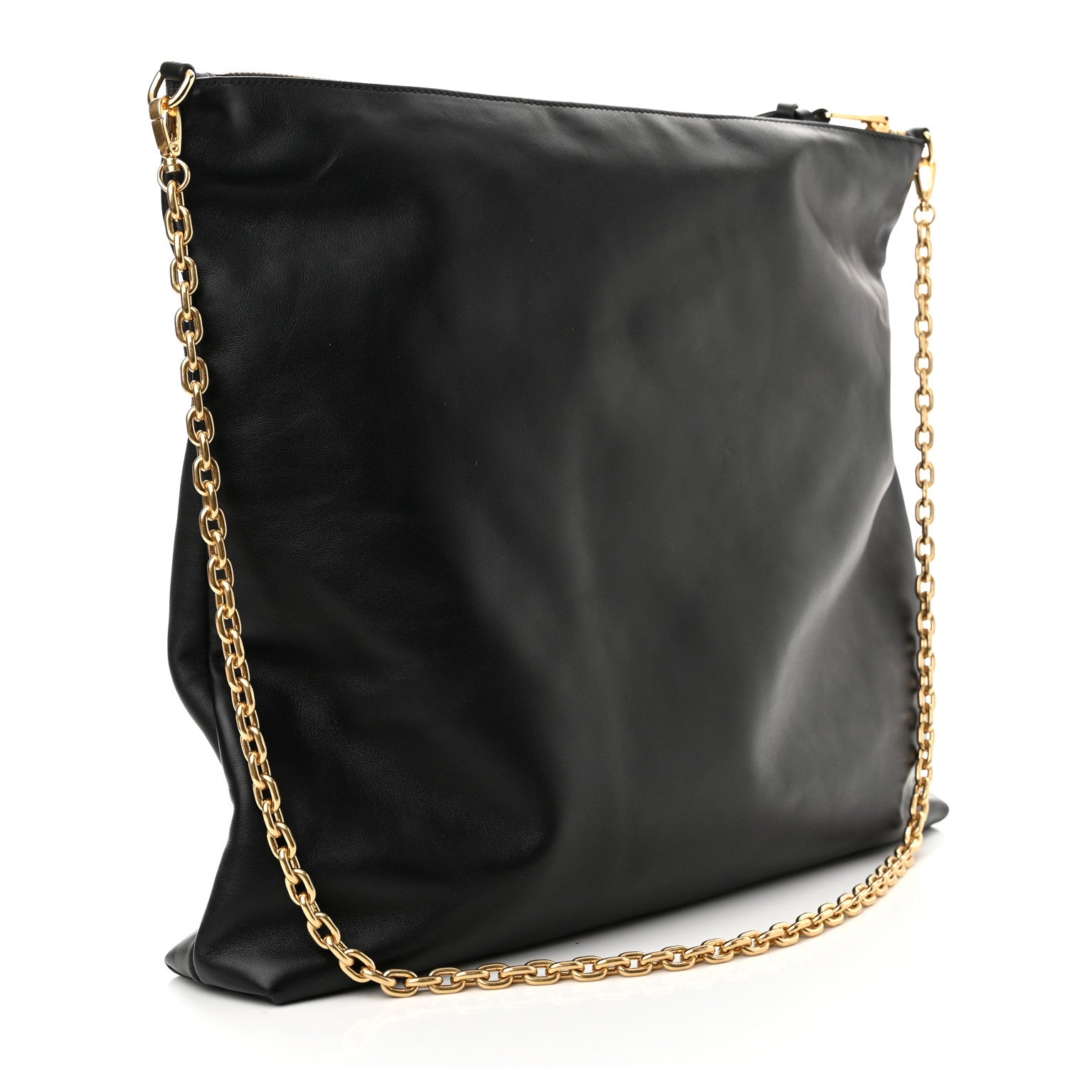 Miu Miu Soft Calf Softy Shoulder Bag Black 3 of 11