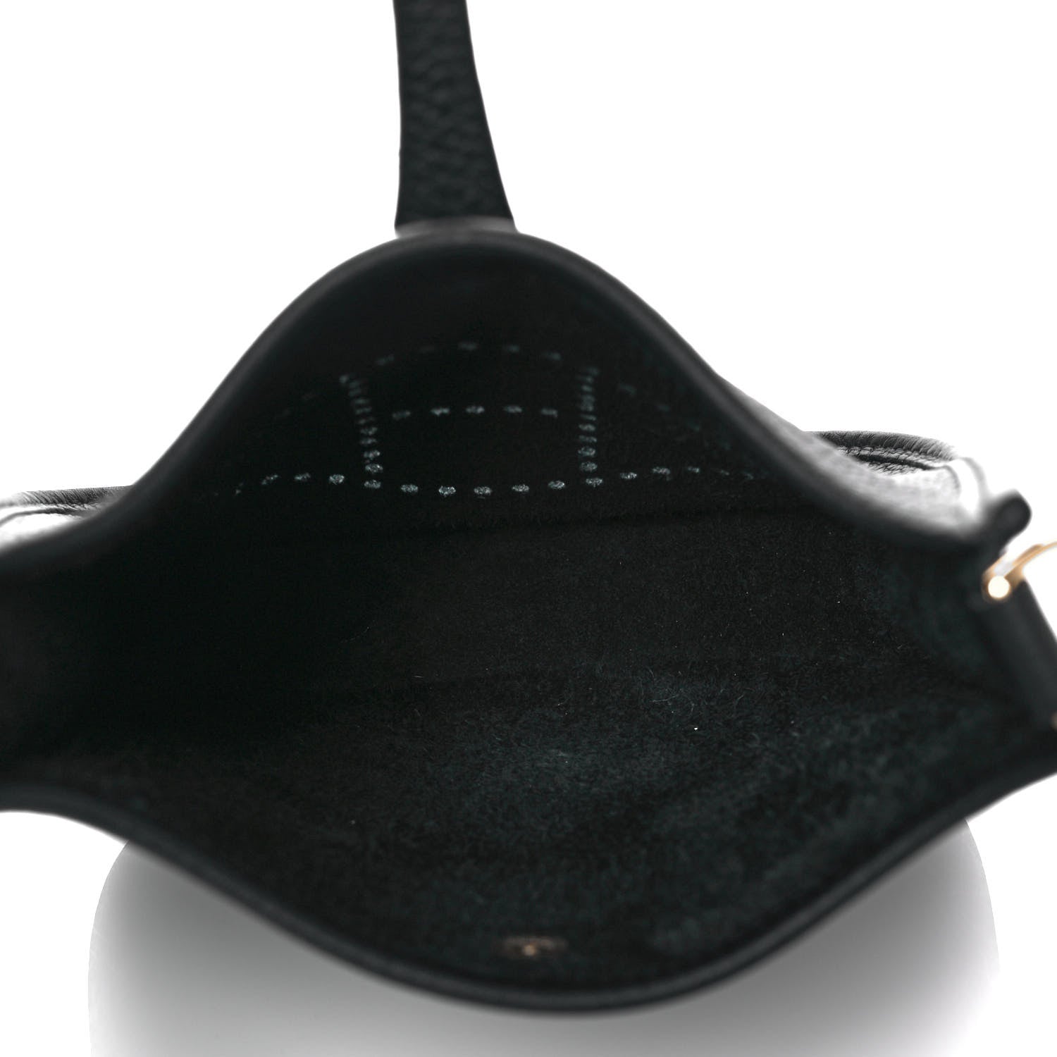 Hermes Taurillon Clemence Evelyne TPM Black 5 of 9