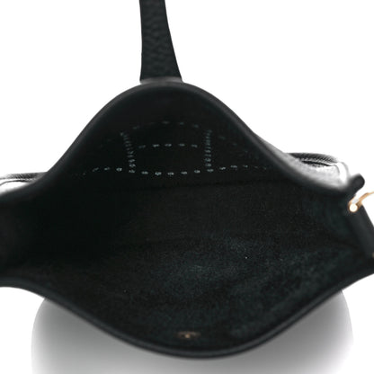 Hermes Taurillon Clemence Evelyne TPM Black 5 of 9