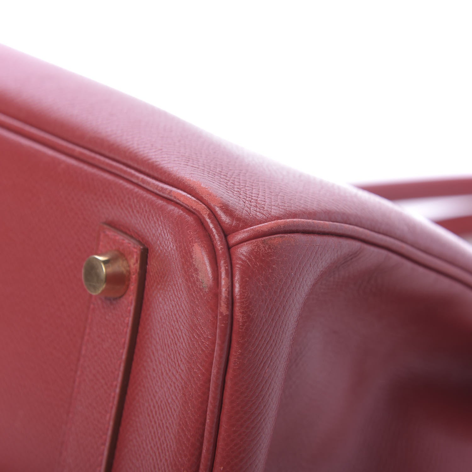 Hermes Courchevel Birkin 35 Rouge 13 of 13