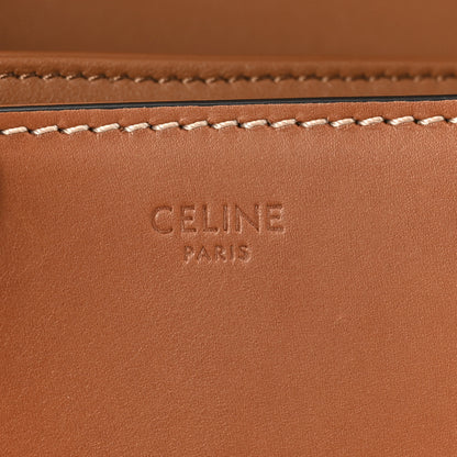 Celine Natural Calfskin Medium Triomphe Tan 6 of 9