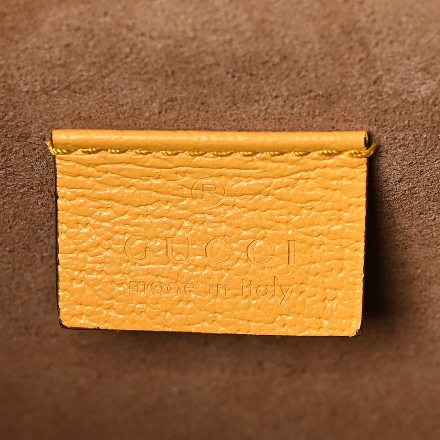 Gucci GG Supreme Monogram Flora Small Padlock Bamboo Shoulder Bag