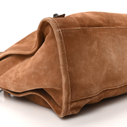 Balenciaga Suede Calfskin Classic Hardware Medium Le City Camel 9 of 10